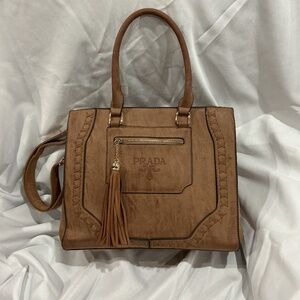 Large leather Prada Bag